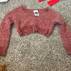 Wild Honey cropped sweater